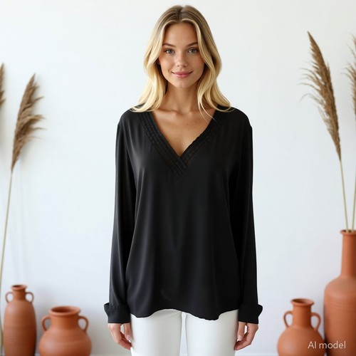 Strenesse bluse schwarz - strenesse,